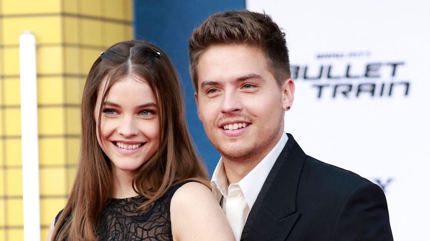 Barbara Palvin und Dylan Sprouse bei der "Bullet Train"-Premiere im August 2022