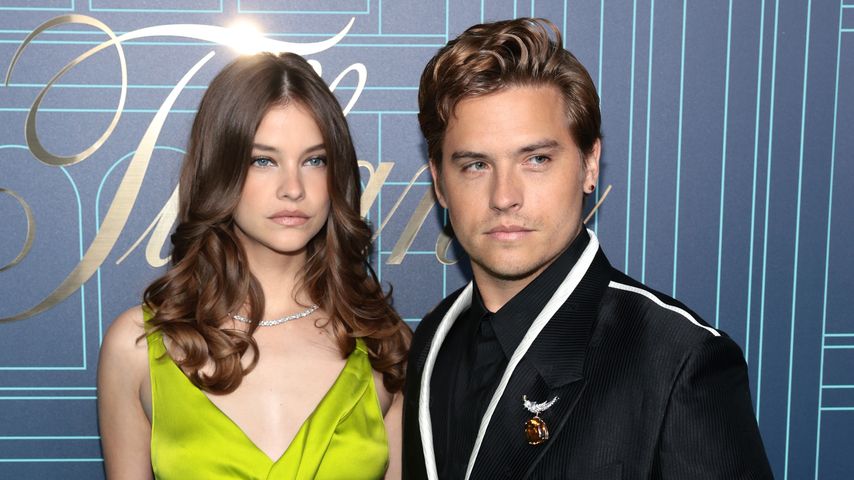 Barbara und Dylan Sprouse, April 2023