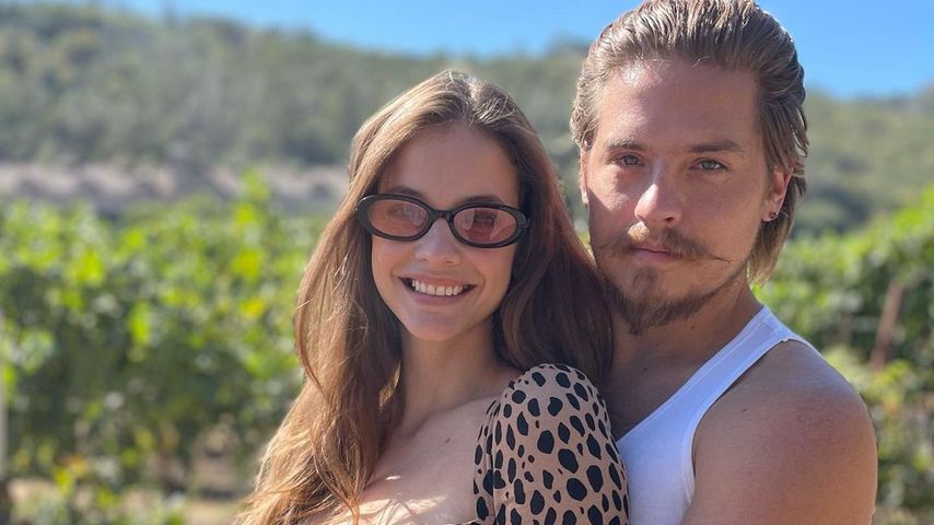 Barbara und Dylan Sprouse im Oktober 2023