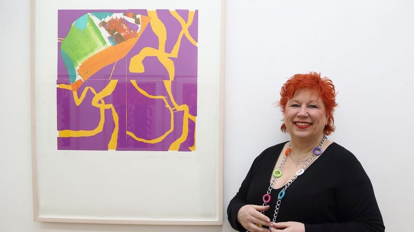 Nicht nur Jura: Barbara Salesch hat auch Kunst studiert