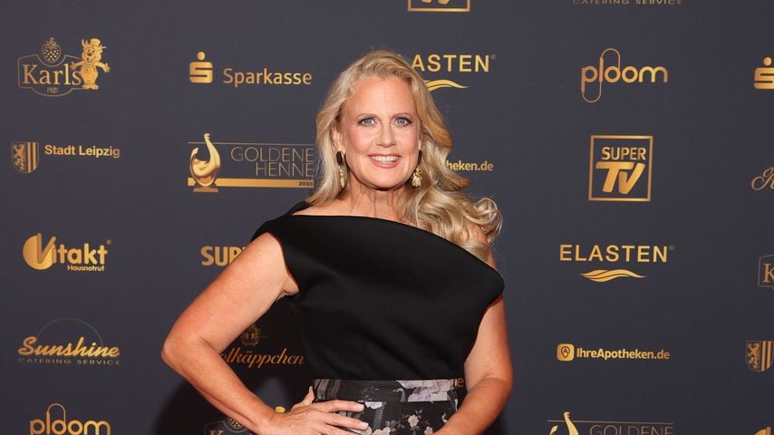 Barbara Schöneberger bei der Goldenen Henne 2025 in Leipzig