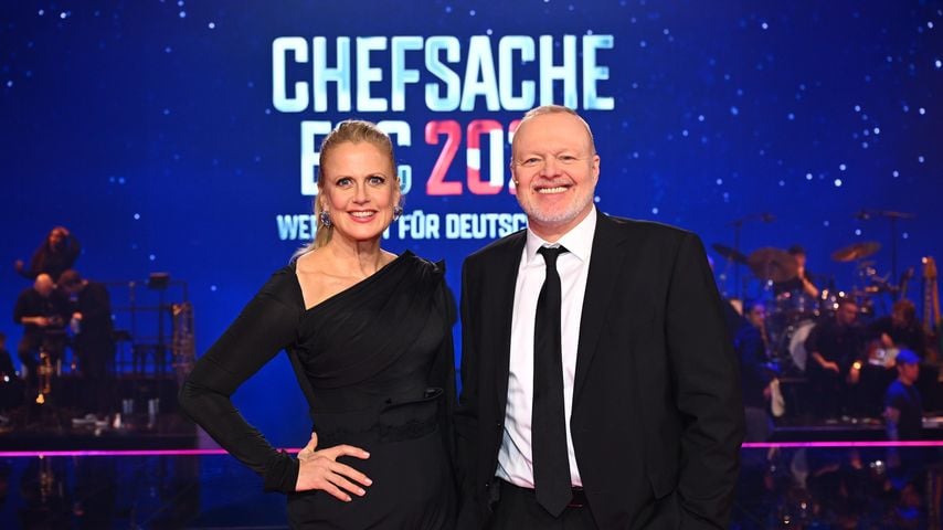 Barbara Schöneberger und Stefan Raab bei "Chefsache ESC 2025 - Wer singt für Deutschland?"