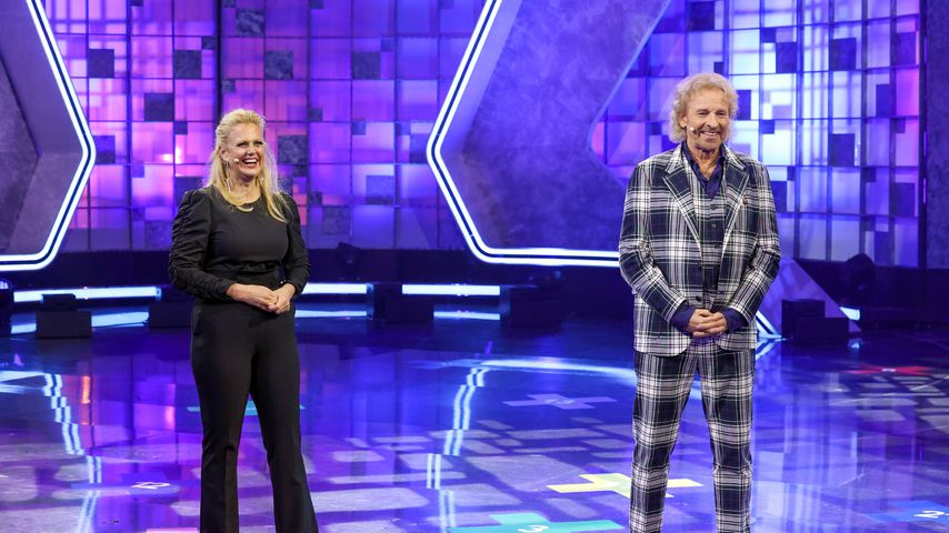 Barbara Schöneberger und Thomas Gottschalk bei "Denn sie wissen nicht, was passiert"