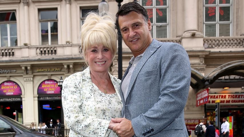 Barbara Windsor und ihr Ehemann Scott Mitchell