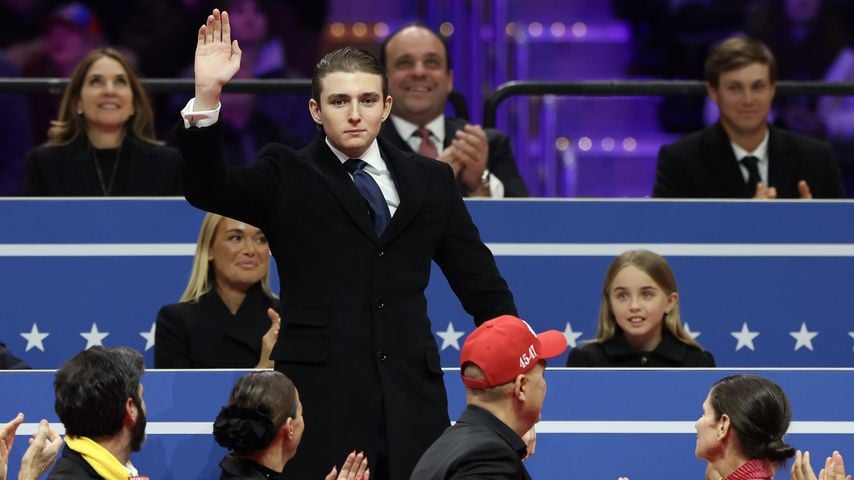 Barron Trump wird im Netz als künftiger Präsident gehandelt