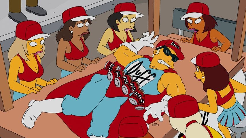 Barry Duffman in der Folge "Waiting for Duffman" aus Staffel 26 von "The Simpsons"