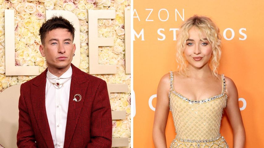 Collage: Barry Keoghan und Sabrina Carpenter