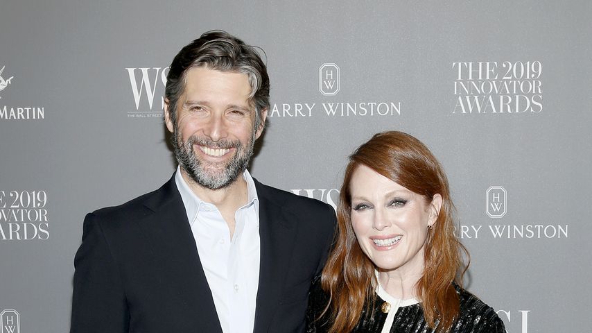 Bart Freundlich und Julianne Moore im November 2019 in New York City