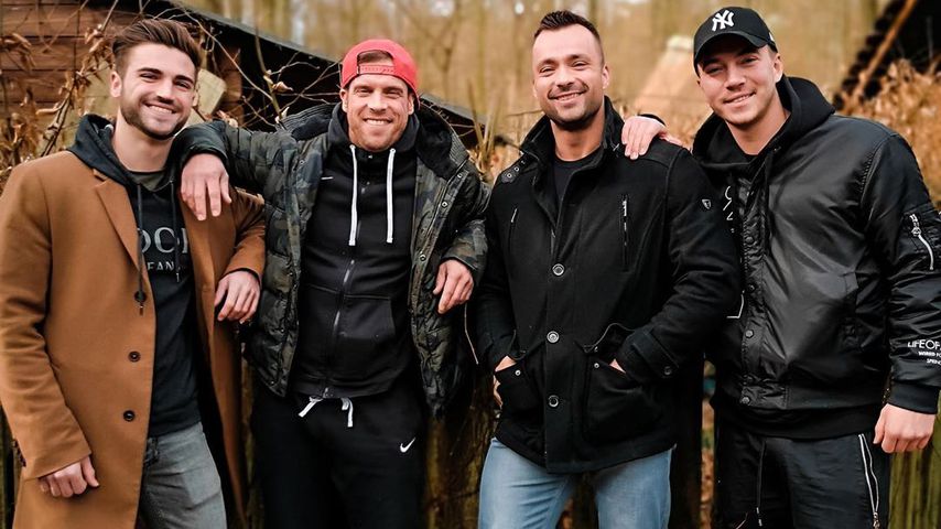 Bartosz Andrejczak, Martin Wernicke, Filip Nikolic und Jakob Grün