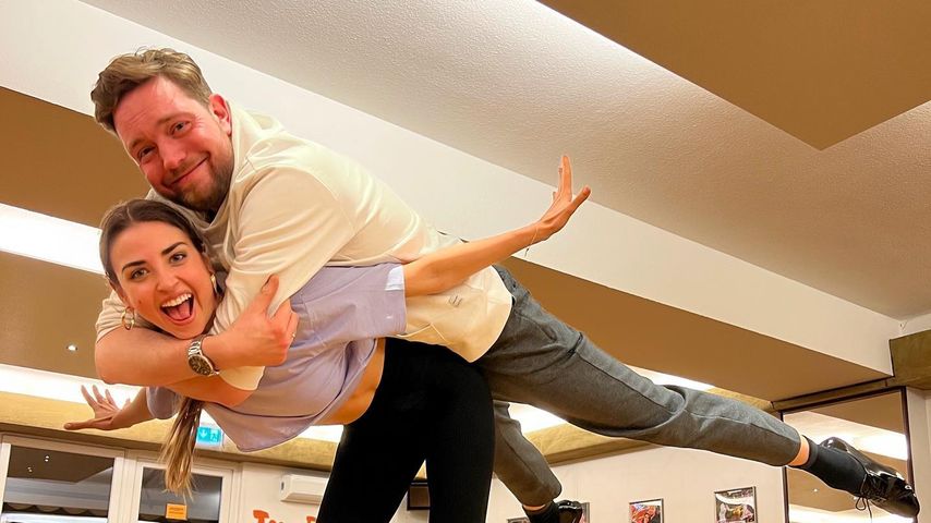 Bastian Bielendorfer und Ekaterina Leonova beim "Let's Dance"-Training