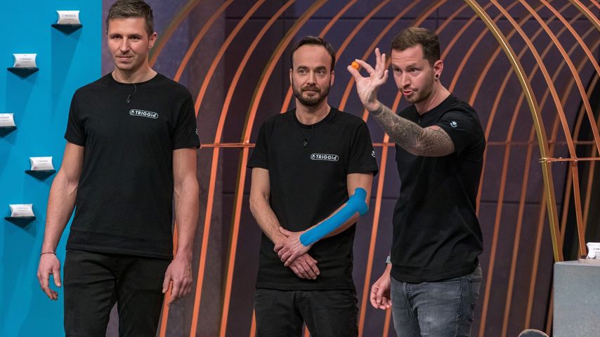 Bastian Hehner, Lars Mayer und Jan Winter bei "Die Höhle der Löwen" 2022