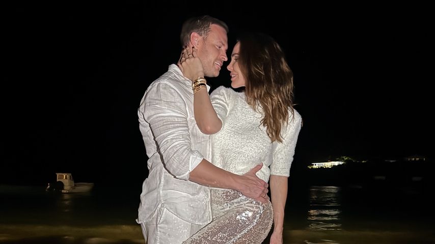 Unternehmer Bastian Müller-Pettenpohl und Moderatorin Ilary Blasi, Januar 2025
