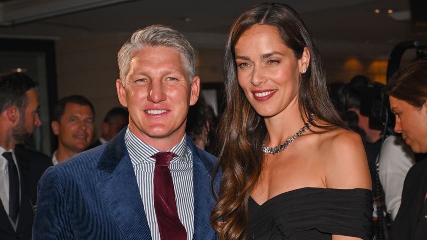 Bastian Schweinsteiger mit Ana Ivanović  bei den Best Brands Awards, April 2022