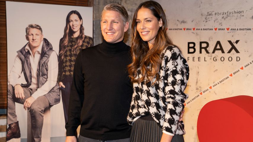 Bastian Schweinsteiger und Ana Ivanović bei der BRAX-Modenschau im Rahmen der Fashion Week