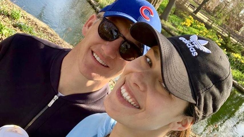 Bastian Schweinsteiger und Ana Ivanovic im April 2019