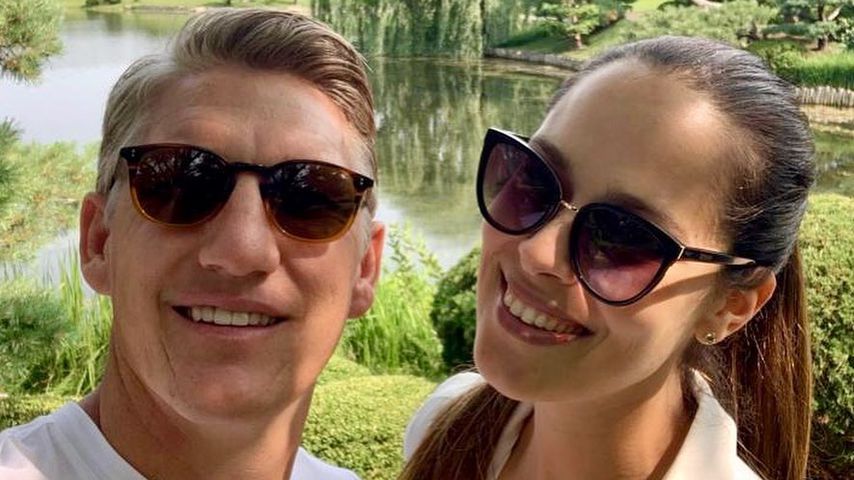 Bastian Schweinsteiger und Ana Ivanovic im Juli 2019