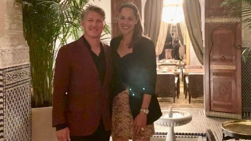 Bastian Schweinsteiger ud Ana Ivanovic, November 2019
