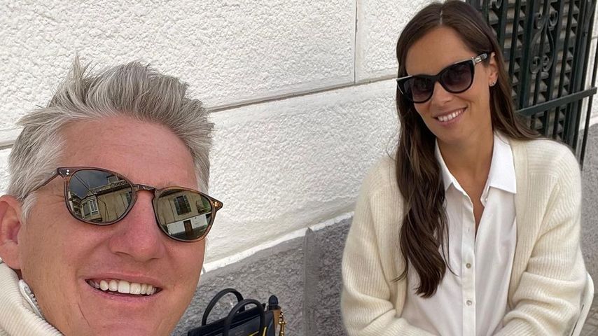 Bastian Schweinsteiger und seine Frau Ana Ivanović