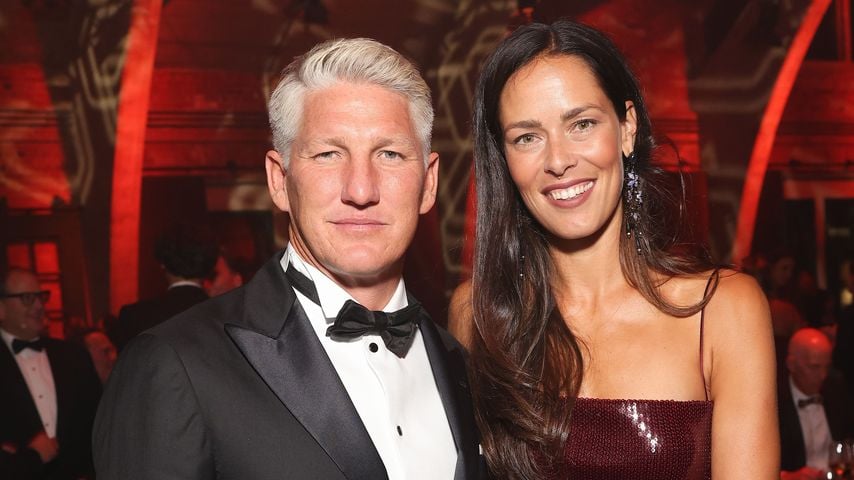 So schick zeigen sich Bastian Schweinsteiger und seine Ana