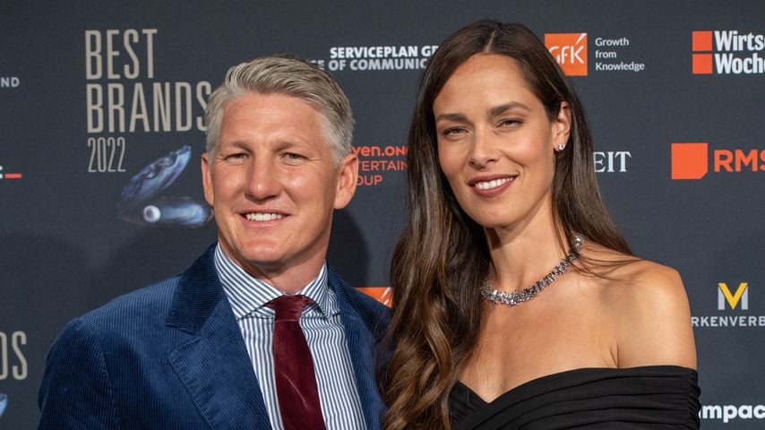 Bastian Schweinsteiger und Ana Ivanovic im April 2022 in München