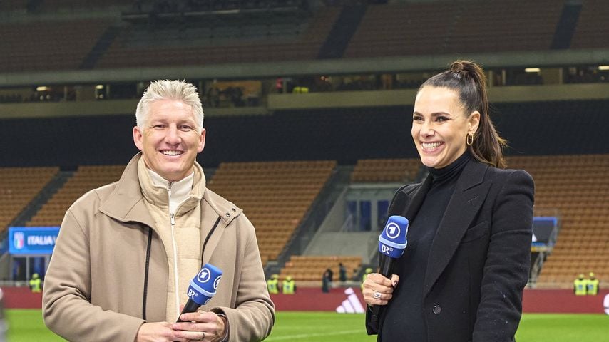 Bastian Schweinsteiger und Esther Sedlaczek, März 2025
