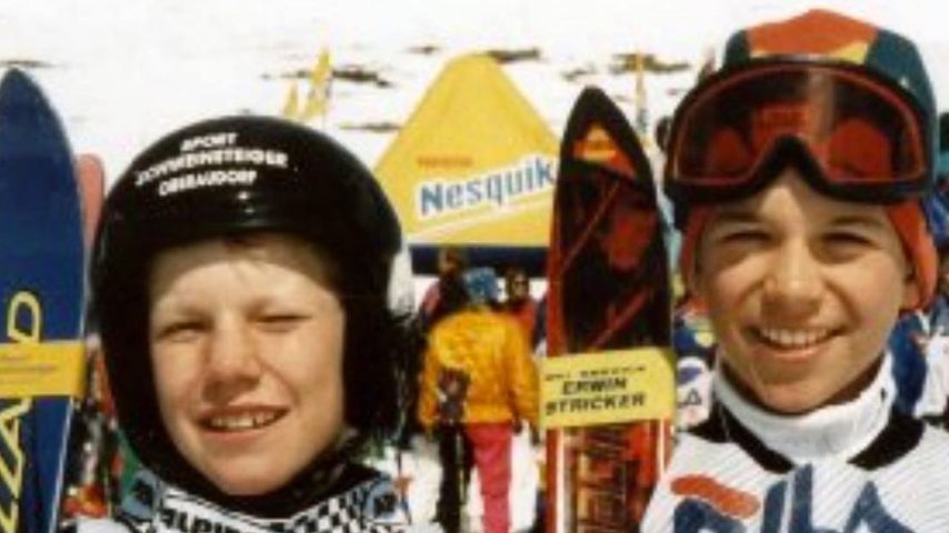 Bastian Schweinsteiger und Felix Neureuther als Kinder