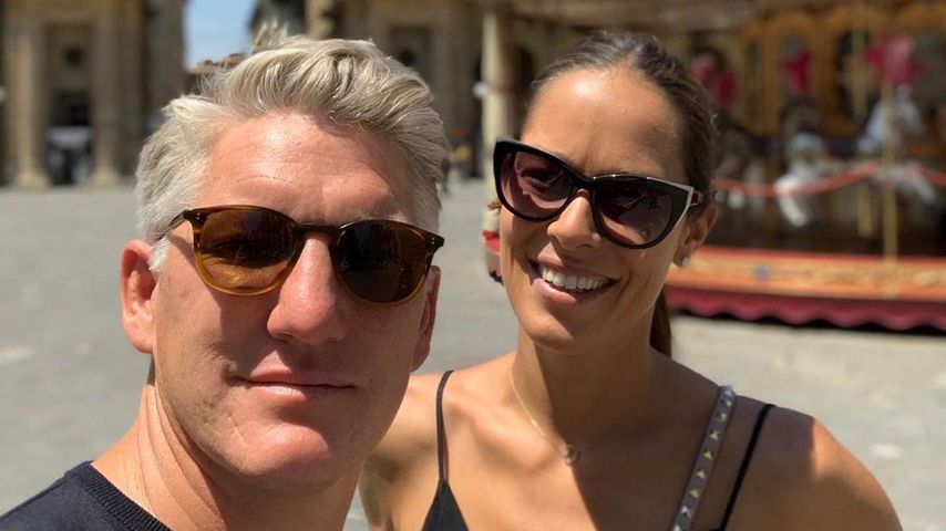 Bastian Schweinsteiger und seine Frau Ana Ivanović im Juni 2021