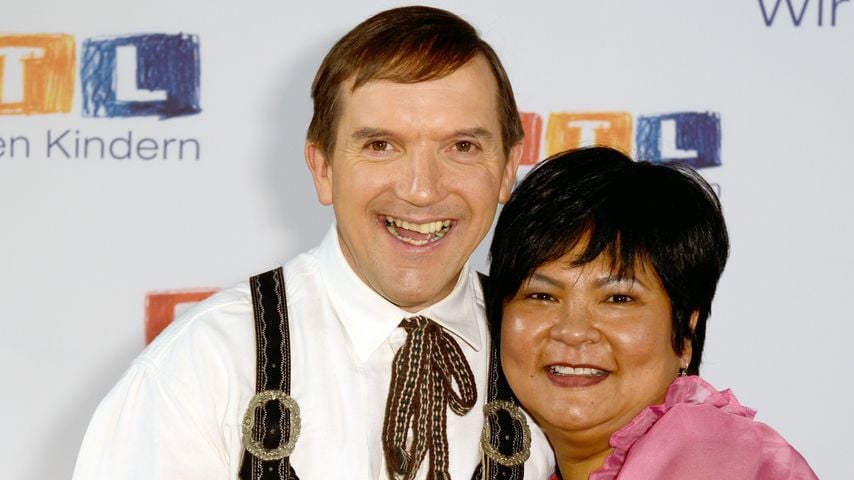Bauer Josef und Narumol beim RTL-Spendenmarathon am 22. November 2013
