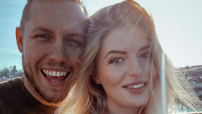 Bauer Patrick und Antonia Hemmer im Februar 2021