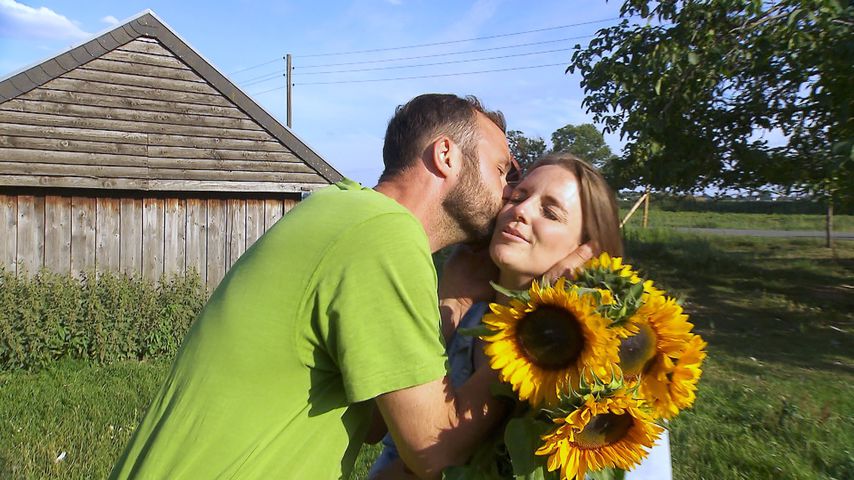 Bauer Peter und Alina bei "Bauer sucht Frau" 2020