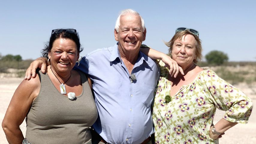 Bauer Sigi mit Freia und Edith
