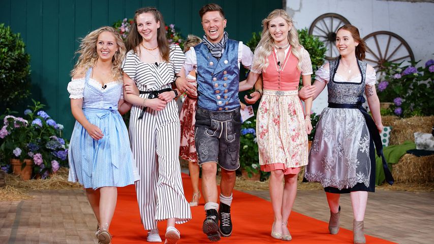 "Bauer sucht Frau": Ackerbauer Peter, Sonja, Tia, Kerstin und Kim