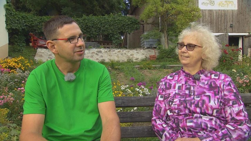 Bauer Thomas mit Mutter Beate, "Bauer sucht Frau" 2025