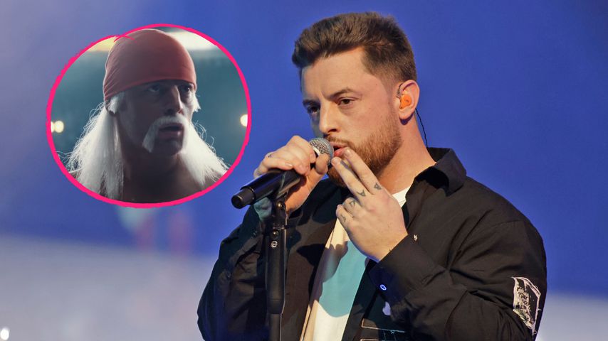 Kurios! Hier sieht Rapper Bausa aus wie Wrestler Hulk Hogan