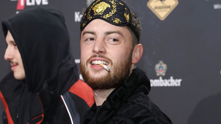 Rapper Bausa bei der 1Live Krone