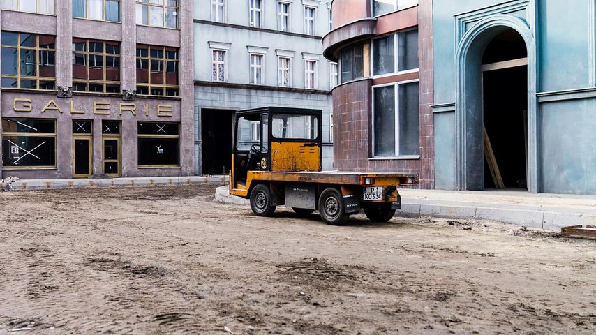 Baustelle am GZSZ-Set