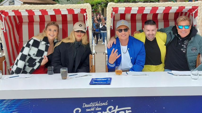 Beatrice Egli, Loredana, Pietro Lombardi, Menderes Bağci und Dieter Bohlen, 2024