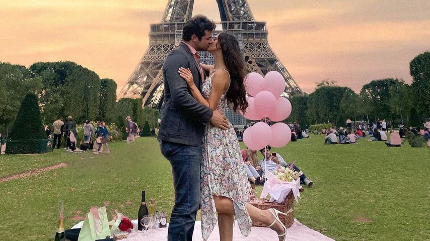 Beau Mirchoff und seine Verlobte Jenny Meinen