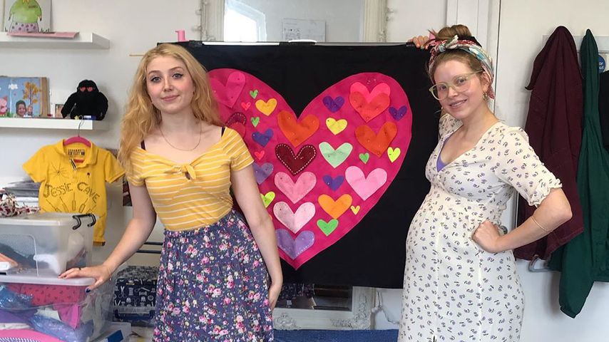 Bebe und Jessie Cave im August 2020