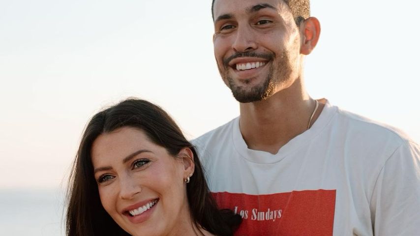 Becca Kufrin und Thomas Jacobs im August 2023