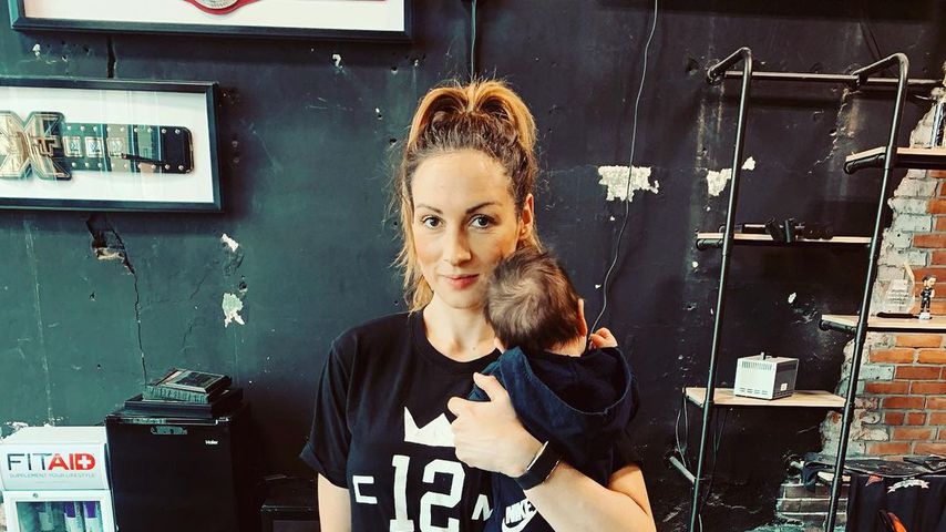 Becky Lynch mit Tochter Roux