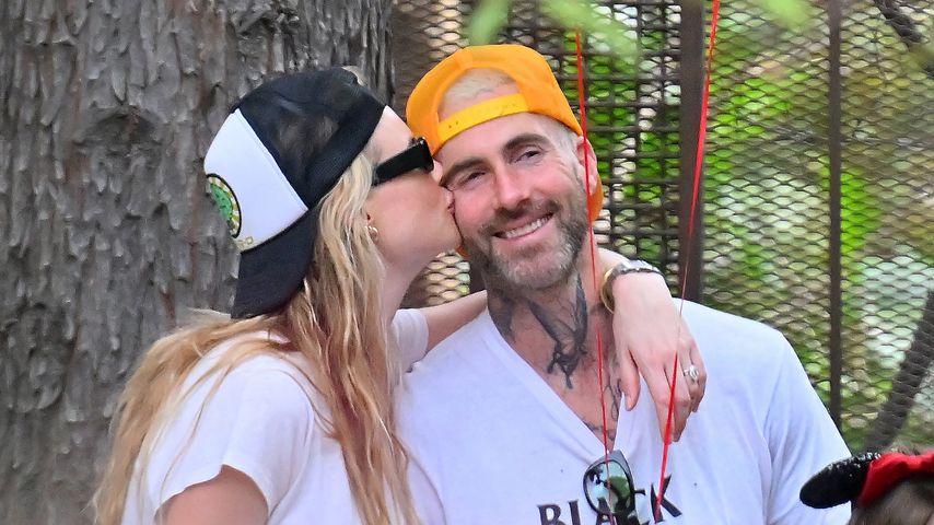 Behati Prinsloo und Adam Levine im März 2023
