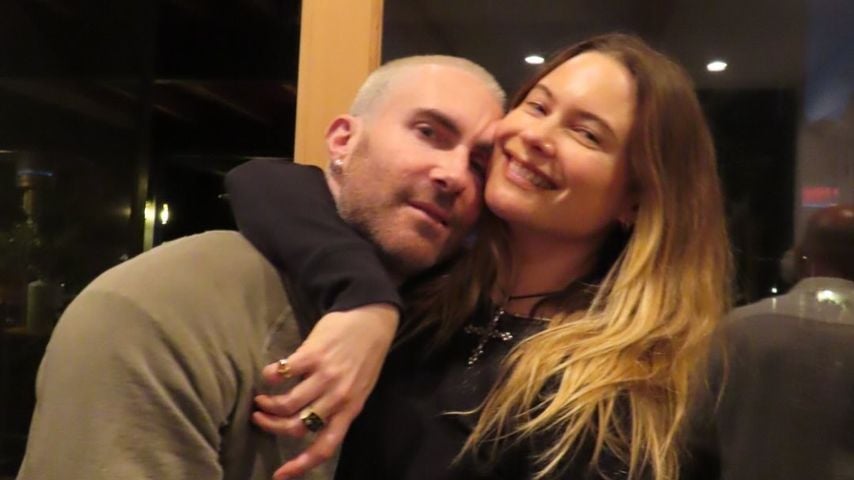 Behati Prinsloo und Adam Levine auf Instagram, 2024