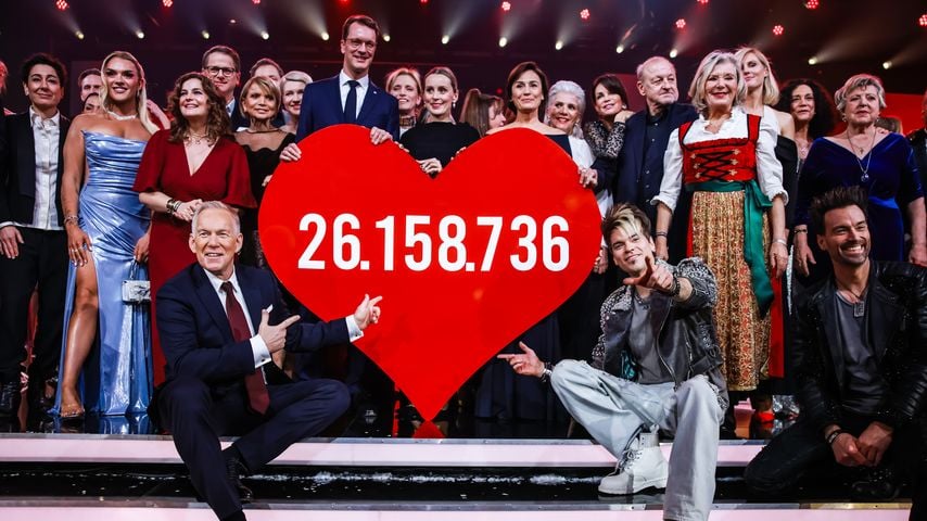 Diese Stars sammelten bei "Ein Herz für Kinder"-Spendengala