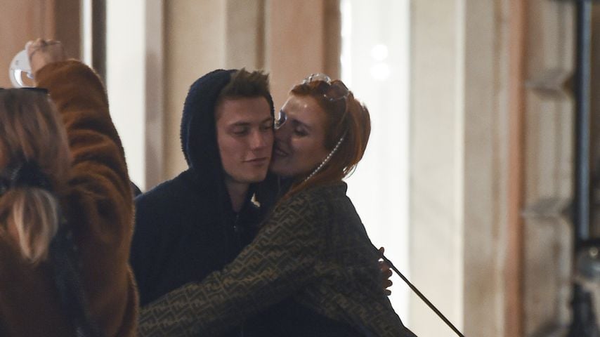Bejamin Mascolo und Bella Thorne in Rom