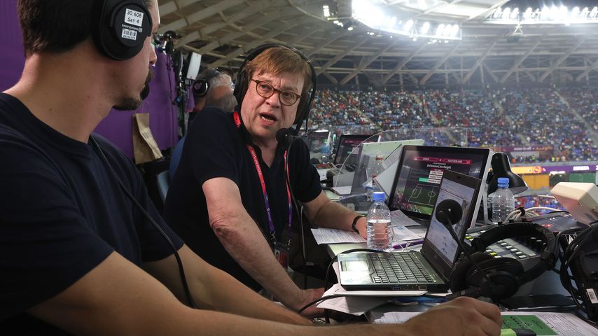 Béla Réthy bei der WM in Katar im Dezember 2022