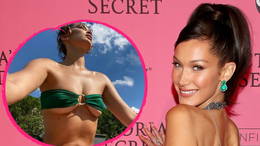 Sexy Underboob-Pic: Bella Hadid lässt im Bikini tief blicken