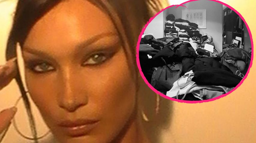 Tolle Aktion! Bella Hadid spendet warme Jacken an Bedürftige
