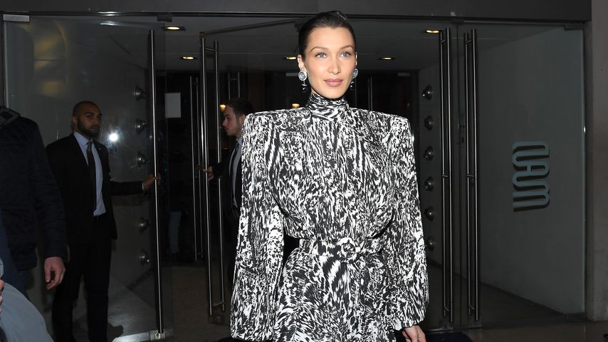 Model Bella Hadid in Paris, 2020
