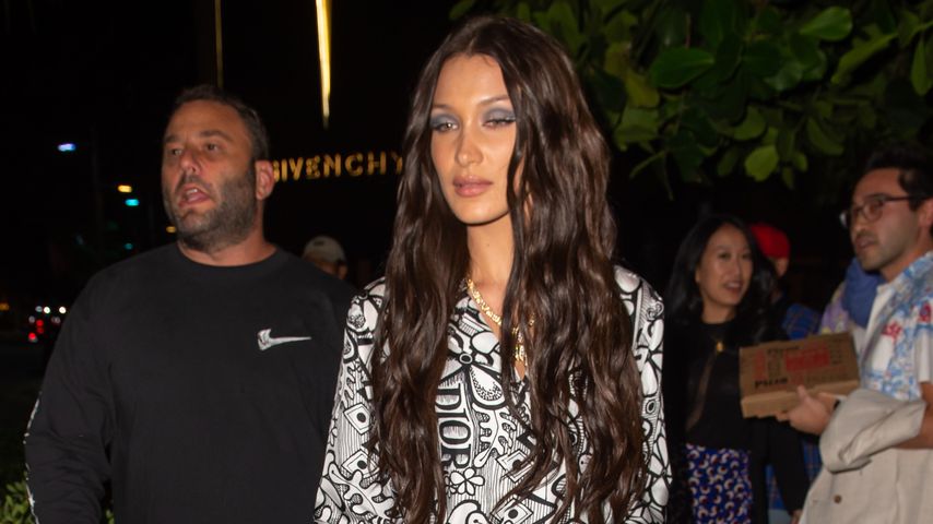 Top oder Flop? Bella Hadid zeigt sich im Schlafanzug-Style